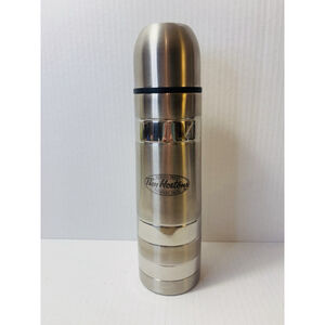 Tim Hortons Stainless Steel Coffee Thermos Silver